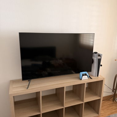 Samsung TV 50 inches & TV Cabinet with compartments