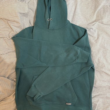 Hoodie verde Pull and Bear