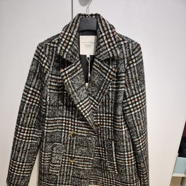 Tom Tailor Cabanjacke kariert Gr. XS
