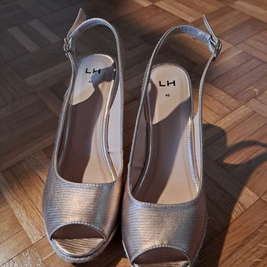 Sandales rose gold, taille 40