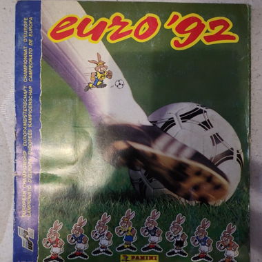 Panini EURO 92 Sammelalbum 100% Komplett