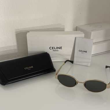 Lunettes de soleil Celine dorées