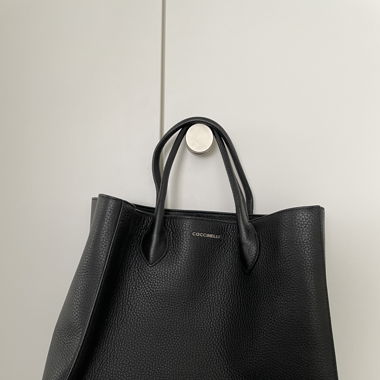 Original Schwarze Coccinelle Tasche