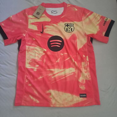 FC Barcelona Pink Jersey