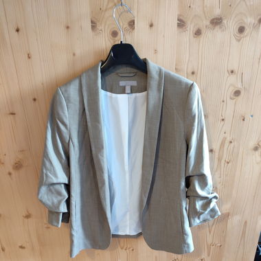 grey-beige blazer