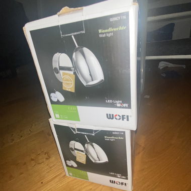 WOFI QUINCY 116 LED Wandleuchten (2x)