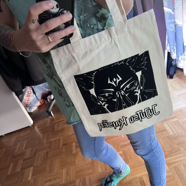 Shopper in cotone Jujutsu Kaisen