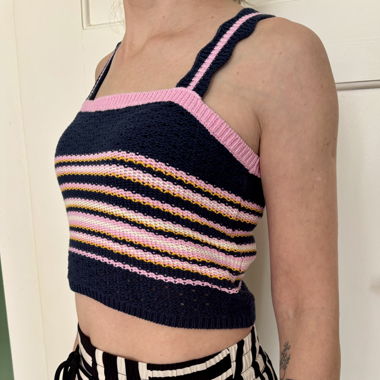 Vero Moda Stricktop gestreift
