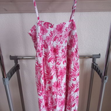 Pink geblümeltes Kleid L