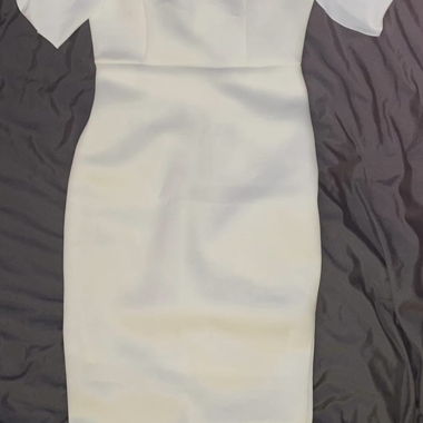 Abito bianco SHEIN aderente