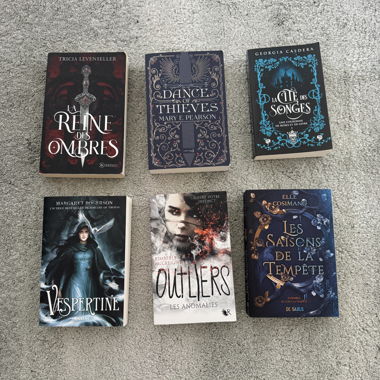Livres de fiction/fantastiques 