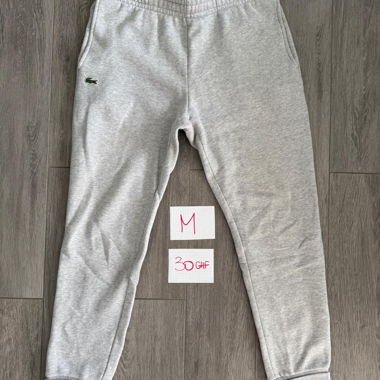Pantaloni tuta Lacoste grigi taglia M