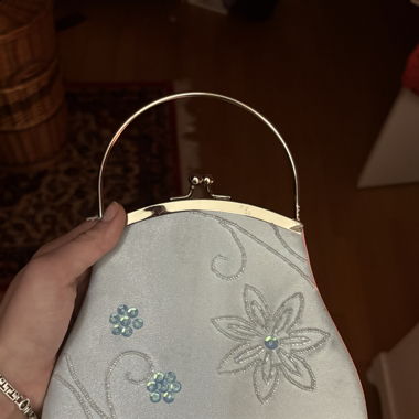 Blue purse 