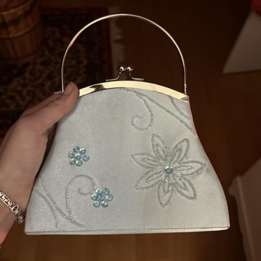Blue purse 