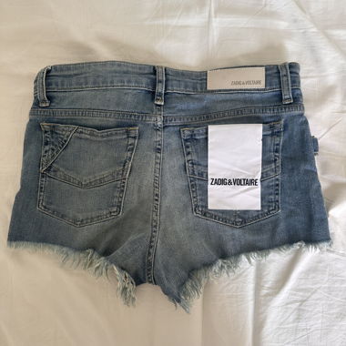 zadig & voltaire jeans shorts