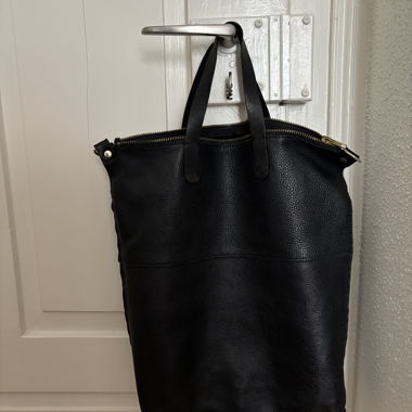 Black Leather Bag
