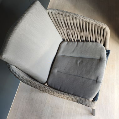 Outdoor-Seil-Loungestuhl
