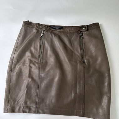 Bruuns Bazaar leather skirt