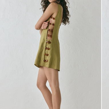 Linen dress by Verge Girl (VRG GRL)