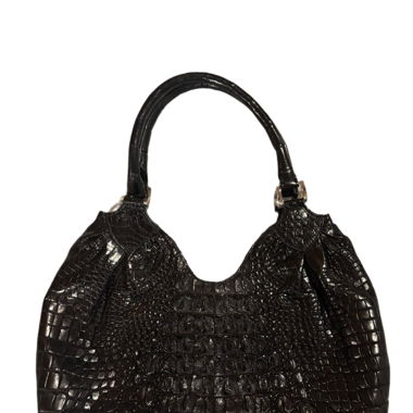 black croco handbag 
