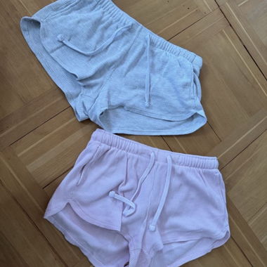 Set da 2 pantaloncini Bershka Lounge intimo notte Taglia S