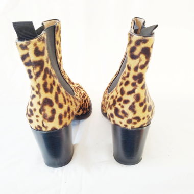 Stivaletti leopardati Gianvito Rossi 38