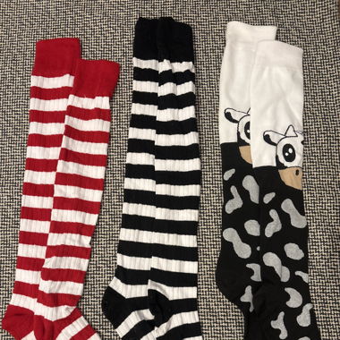 Longues chaussettes 