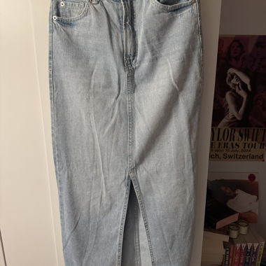 Maxi-Jeansrock