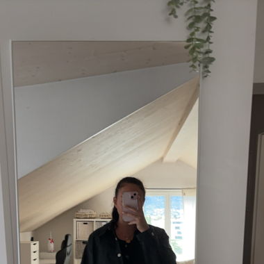 Cropped Leder Jacke