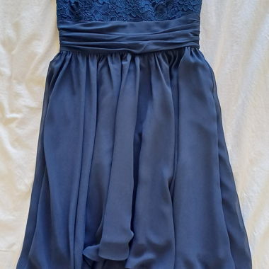 Swing Cocktail-Kleid ultramarin / 1x getragen