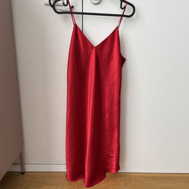 Rotes Nachthemd Gr. M