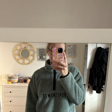Fleece DOPE Mintgrün