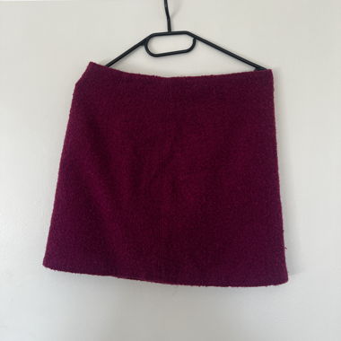 Tweed Pink / Magenta Boucle Skirt