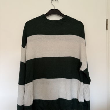 Striped Knit Sweater