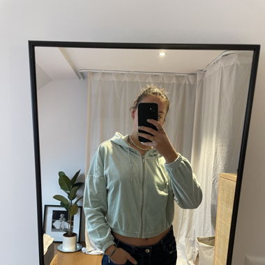 Soft jacket turquoise