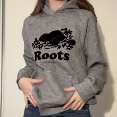Gray canadian “Roots” Sweatshirts