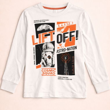 Kinder-Langarm-T-Shirt 140