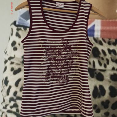 Striped vintage tank top 