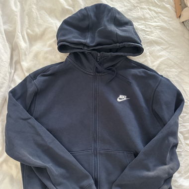 Cerniera Nike blu navy