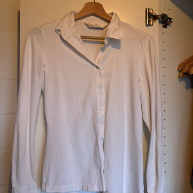 Camicia da donna bianca