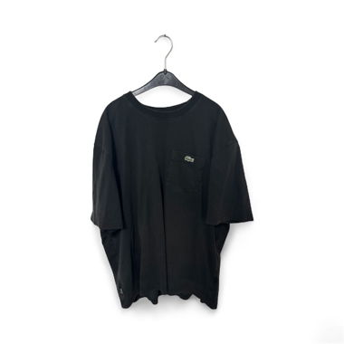 Black Lacoste logo t-shirt