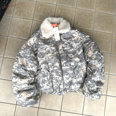 military bomber jacket with fur collar brandnew
