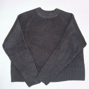 ZARA grey knit sweater XS