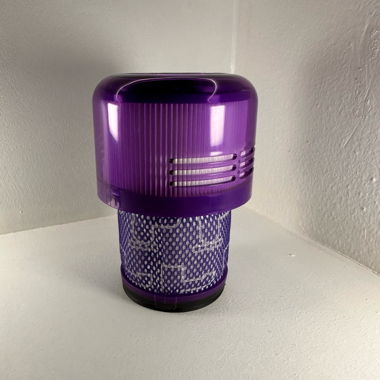 Zylindrischer violetter Filter für Staubsauger