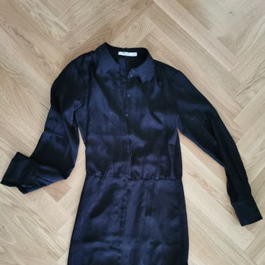 Na KD leopard satin dress