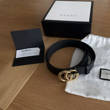Gucci marmont belt 