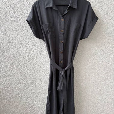 Robe-chemise ONLY anthracite