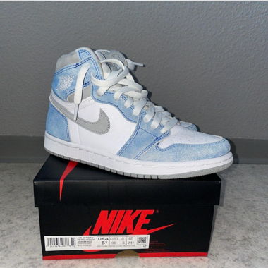Nike Jordan 1 retro high - hyper royal smoke grey