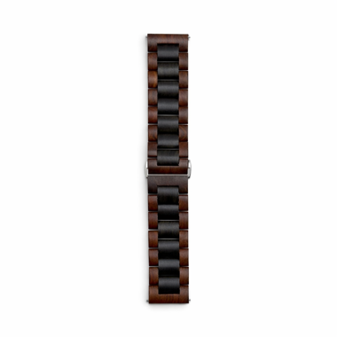 Premium 22mm Holz-Uhrenarmband