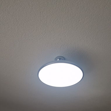 Deckenlampe silber 